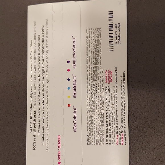 Any 2/$20 Snowman's Land Color street nails - Picture 3 of 3